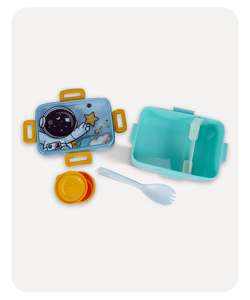 Astronaut Lunch Box - Blue Green
