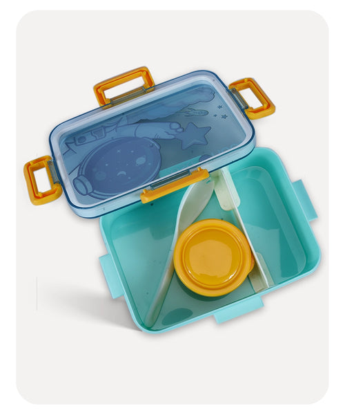Astronaut Lunch Box - Blue Green
