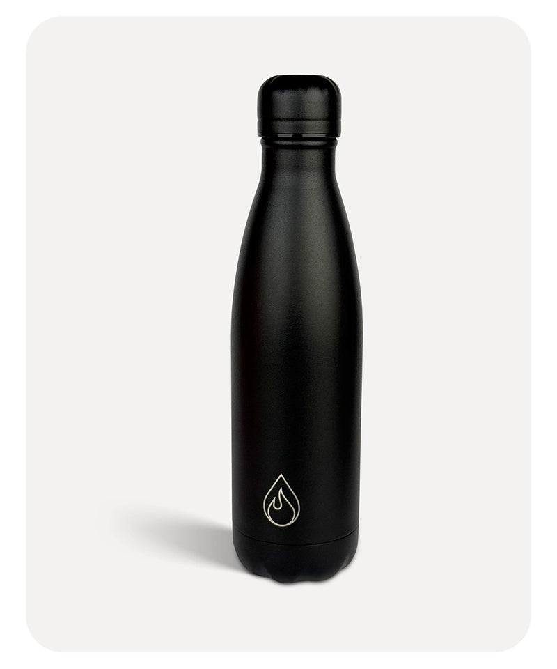 Premium Flask Bottle - Black - 500ml