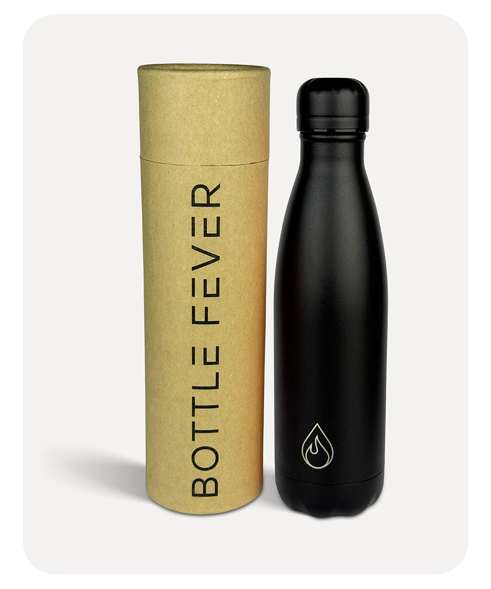 Premium Flask Bottle - Black - 500ml
