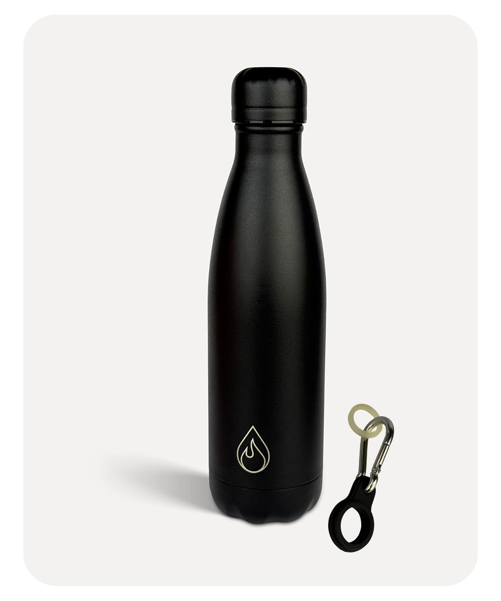 Premium Flask Bottle - Black - 500ml