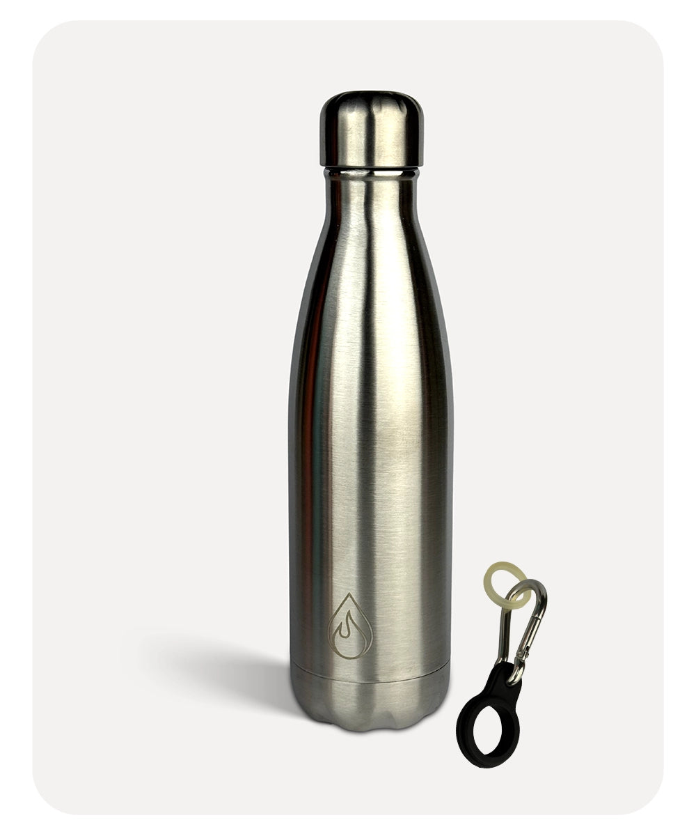 Premium Flask Bottle - Silver - 500ml