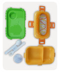 Burger Lunch Box - Orange
