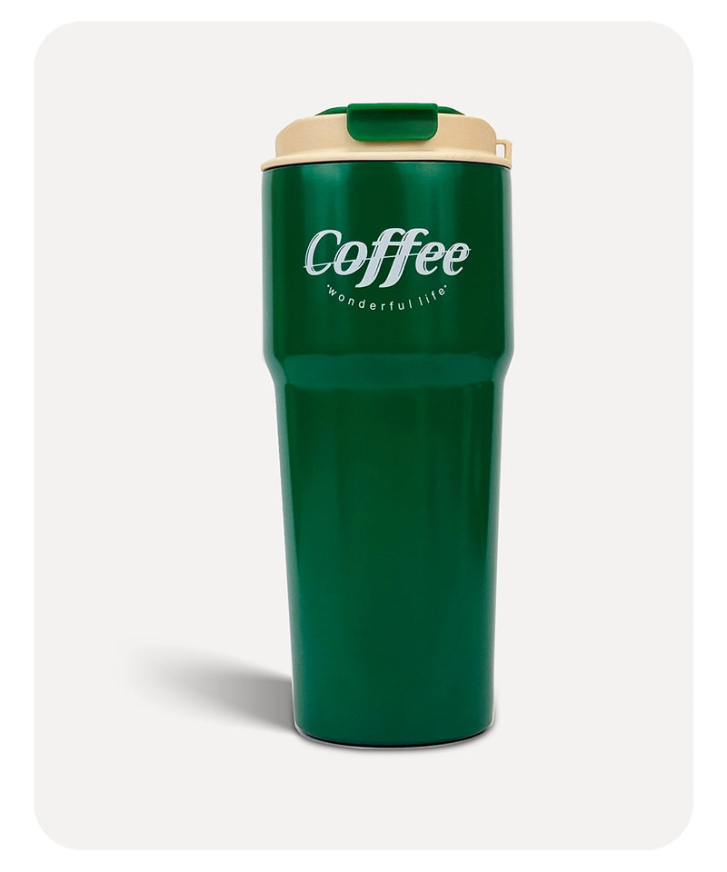 Coffee Vacuum Mug - Green - 700ml