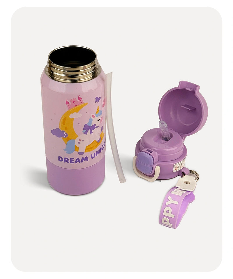 Dream Unicorn Vacuum Bottle - Purple - 480ml