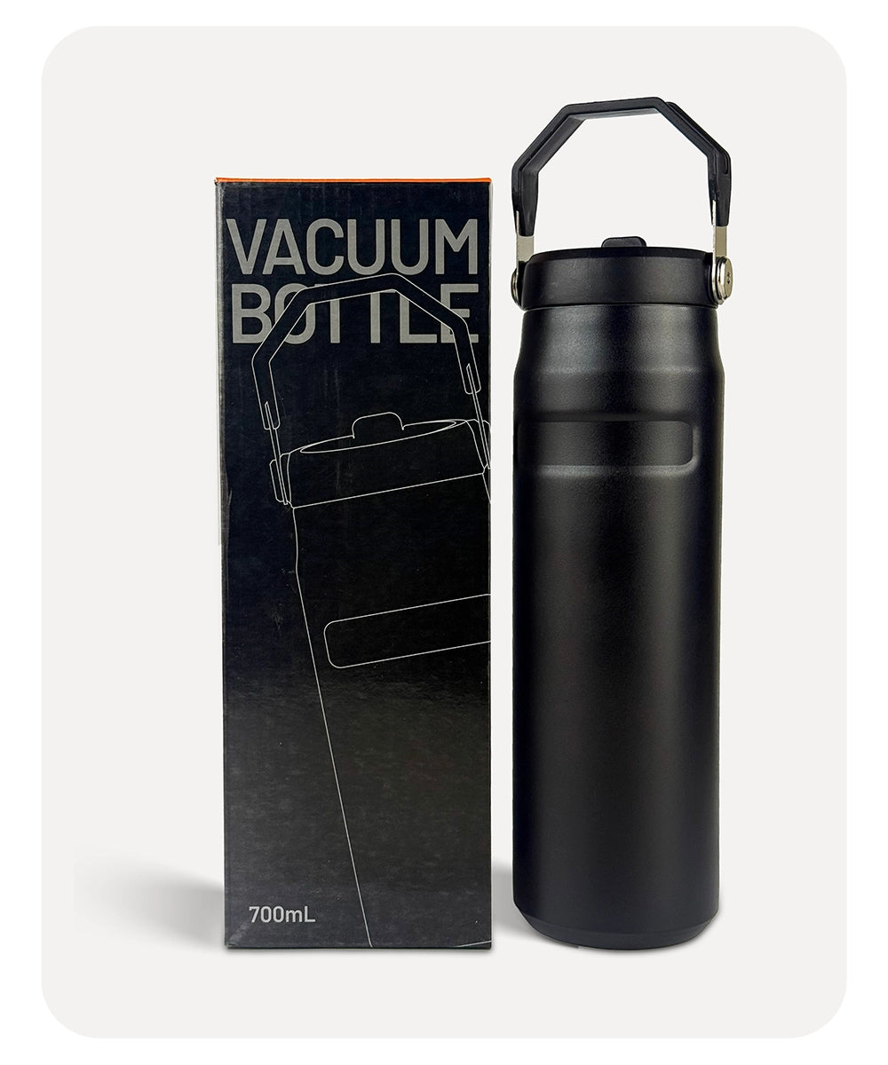 Frozo Vacuum Bottle - Black - 700ml
