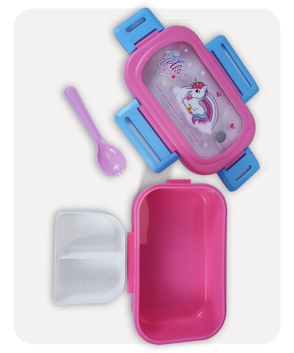 Hello Cute Lunch Box - Pink