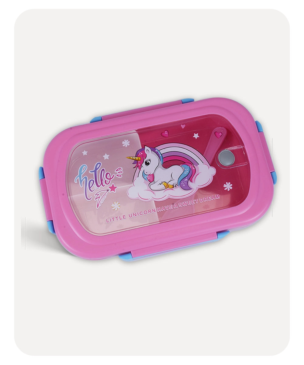 Hello Cute Lunch Box - Pink