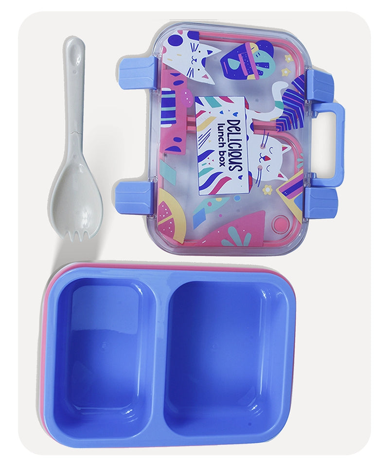 Kitty Lunch Box - Blue