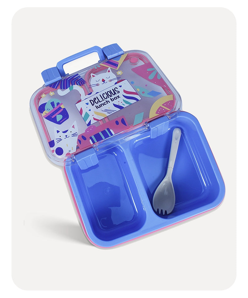 Kitty Lunch Box - Blue