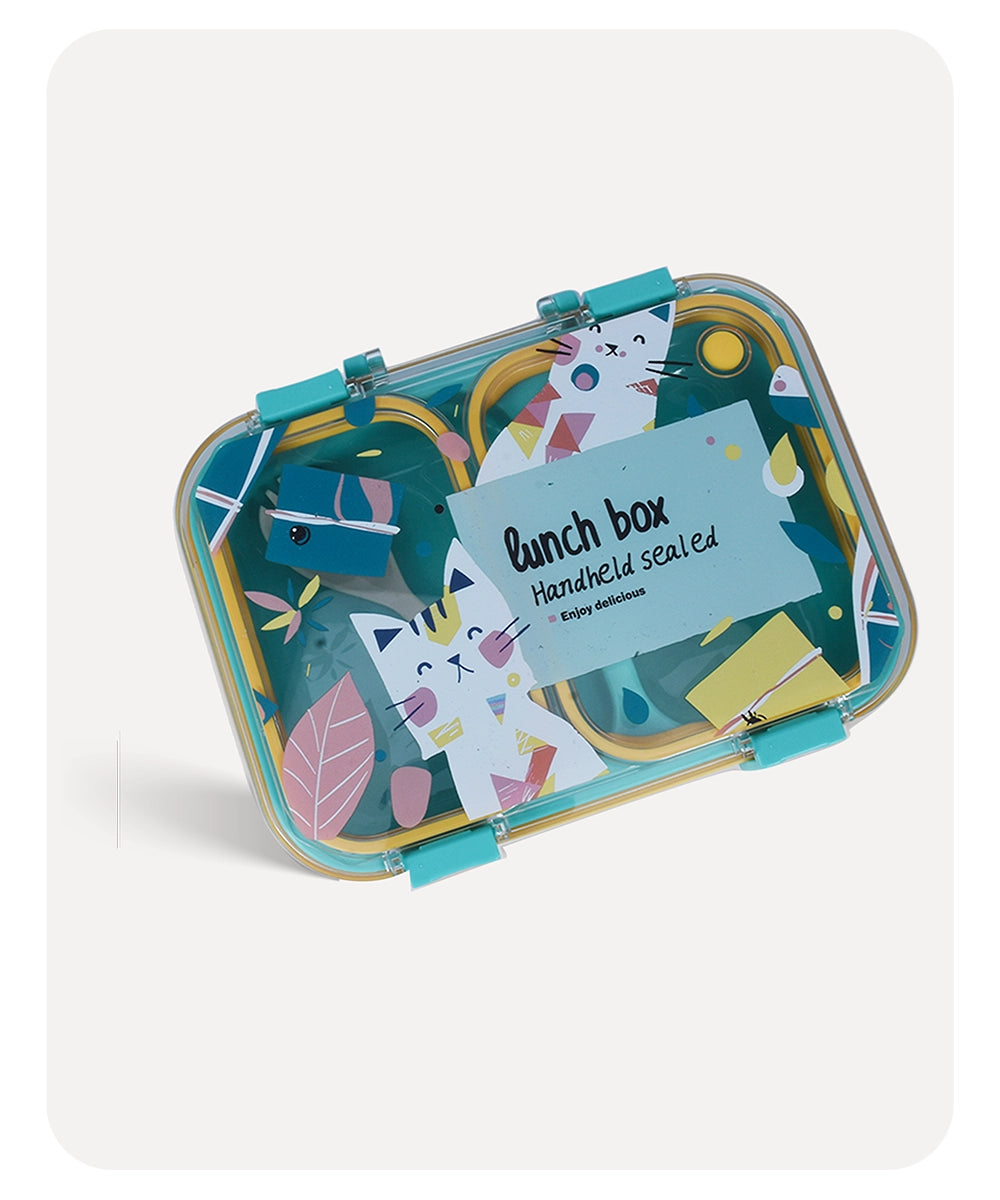 Kitty Lunch Box - Green