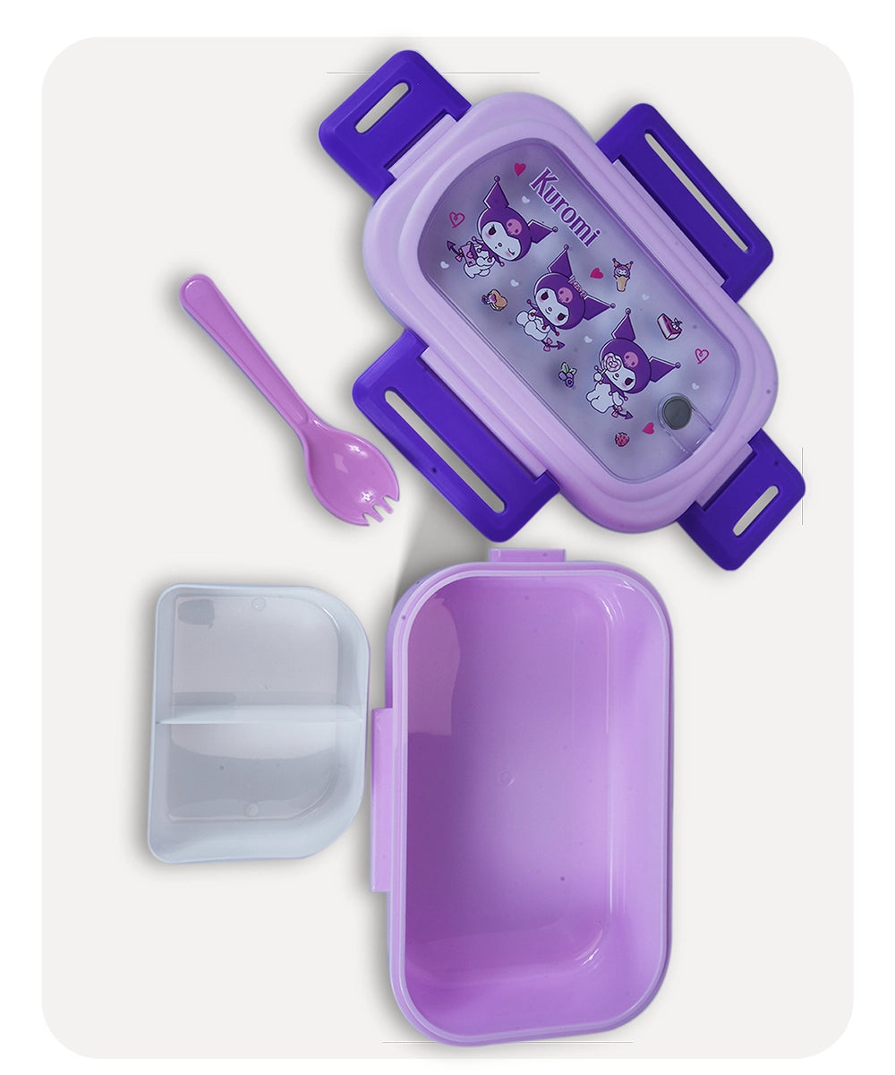 Kuromi Cute Lunch Box - Purple