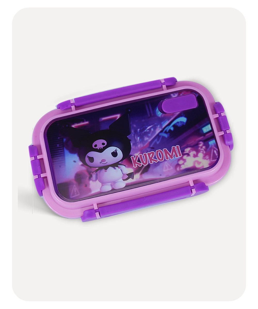 Kuromi Kids Lunch Box - Purple