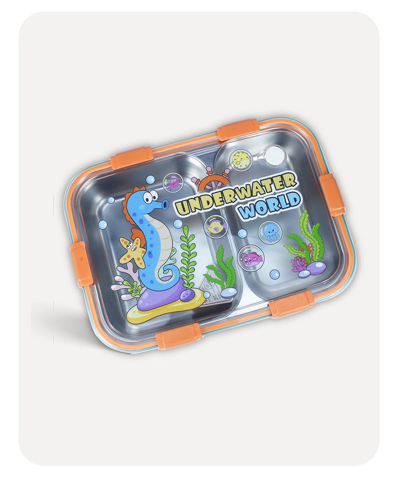 Laxson Lunch Box - Orange Teal