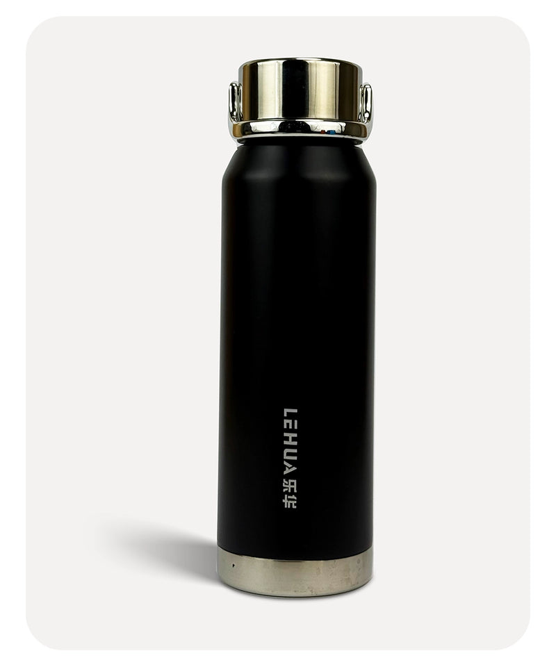 Lehua Vacuum Flask - Black - 670ml