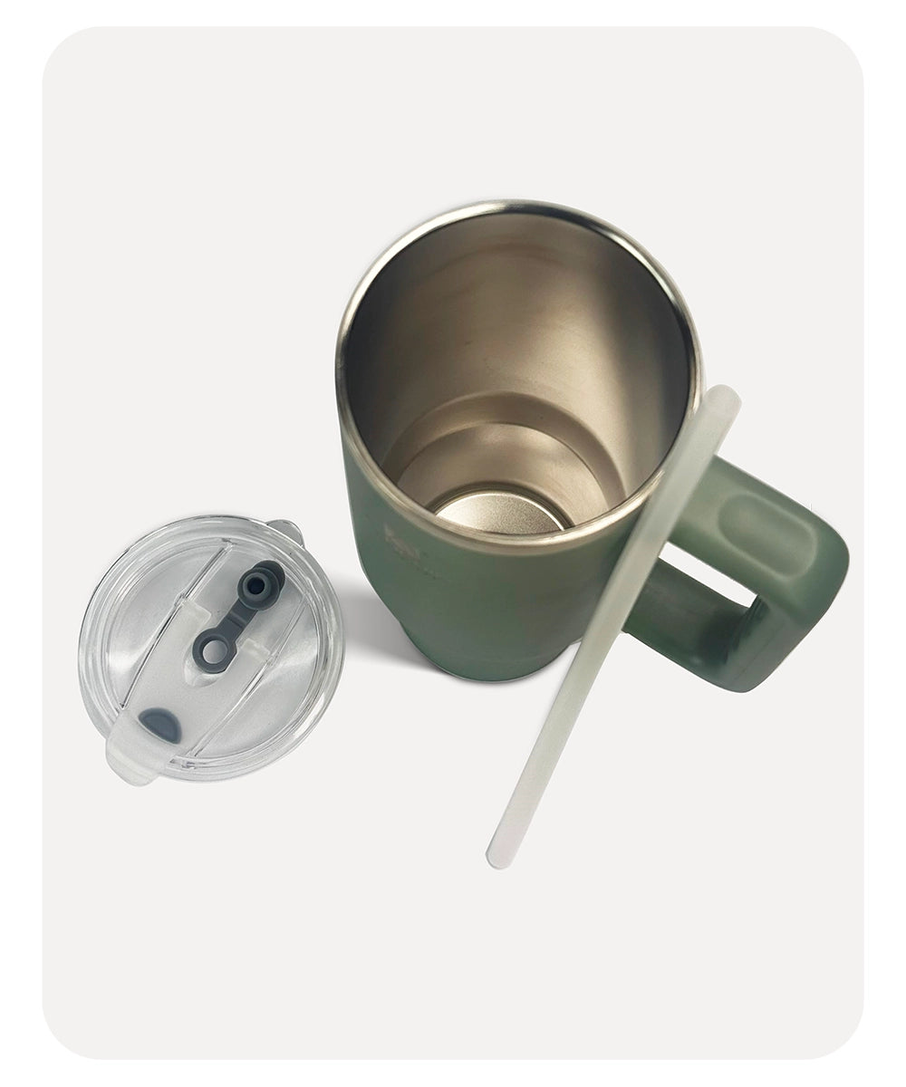 Penguin Tumbler - Green - 900ml