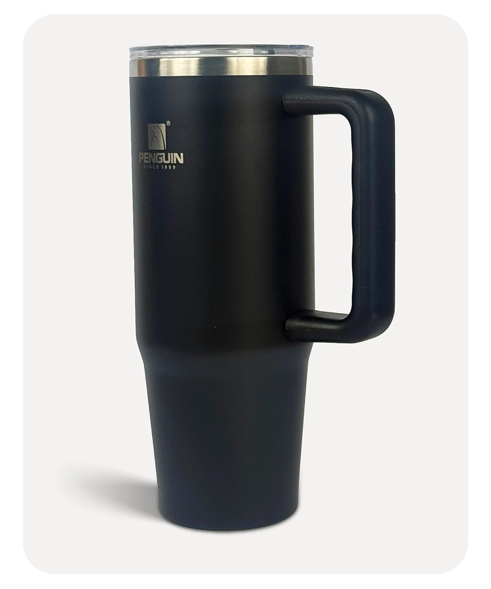 Penguin Tumbler - Black - 900ml