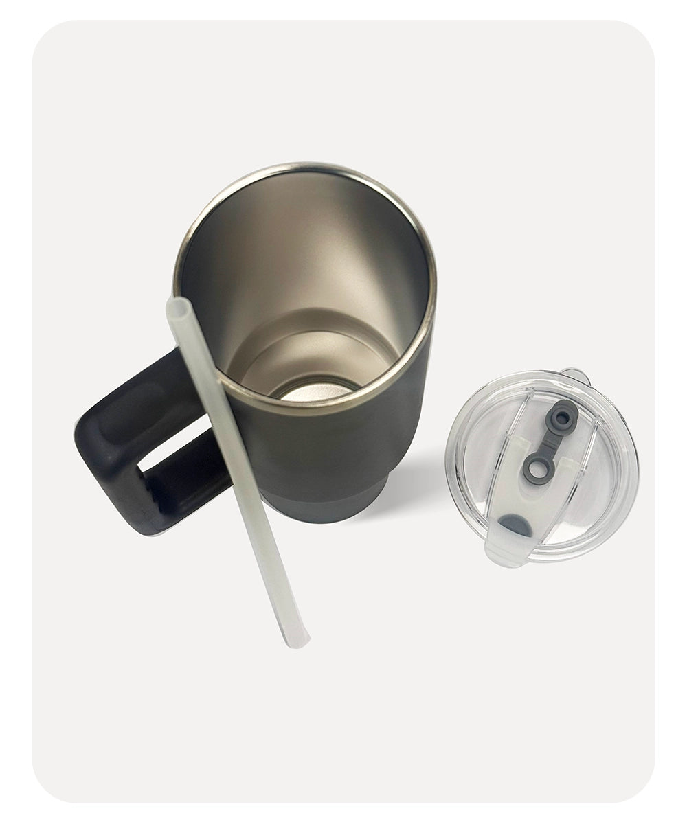 Penguin Tumbler - Black - 900ml