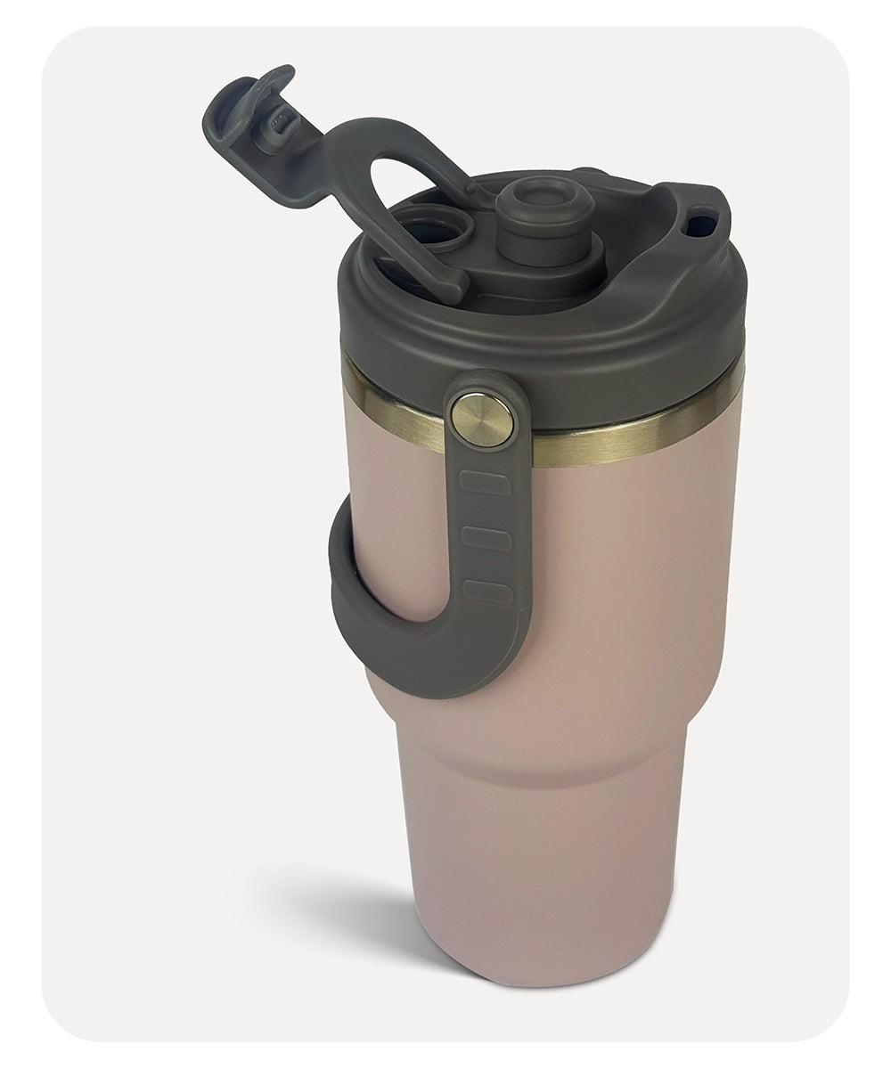 Penguin Double Vacuum Bottle - Grey - 900ml