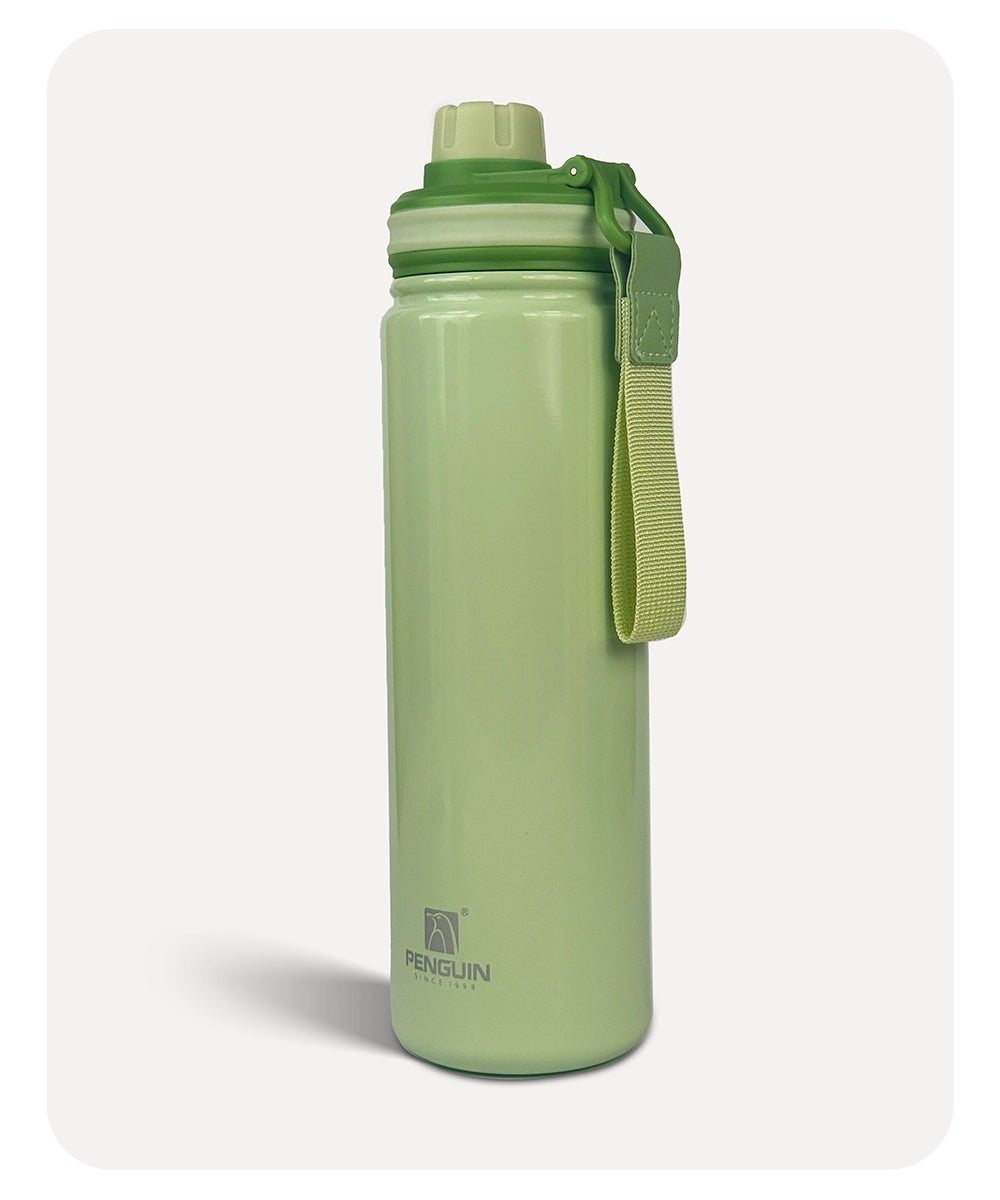 Penguin Flask Bottle - Green - 750ml