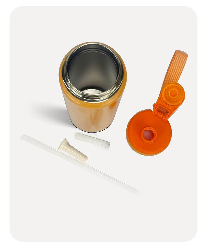 Penguin Flask Bottle - Orange - 750ml