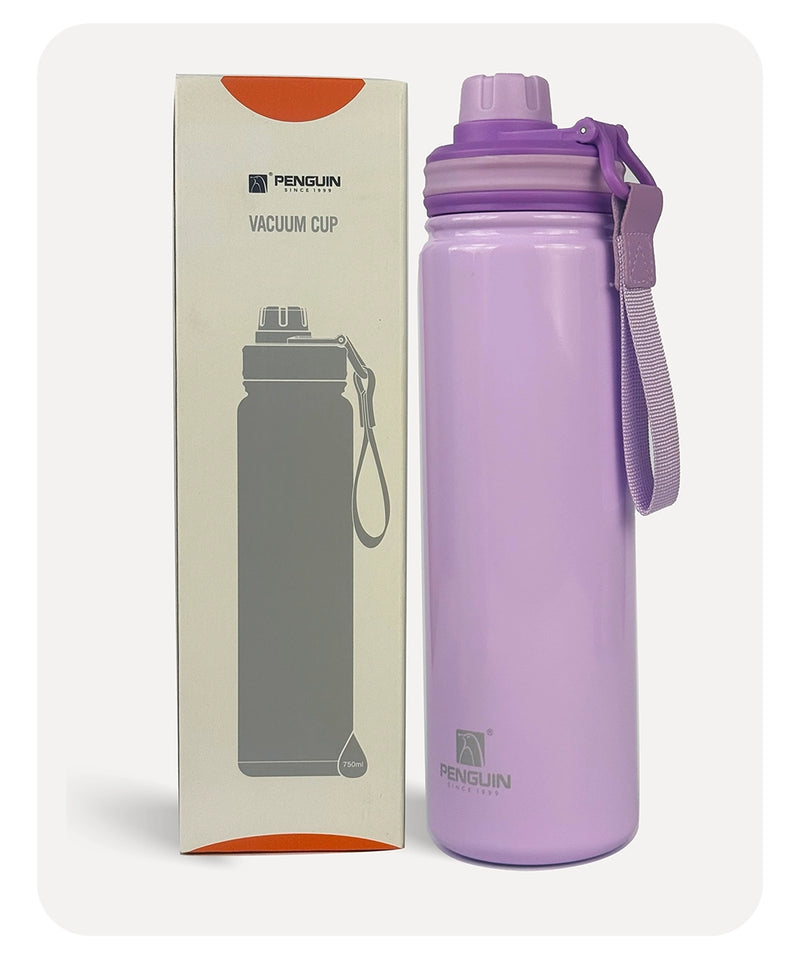 Penguin Flask Bottle - Purple - 750ml