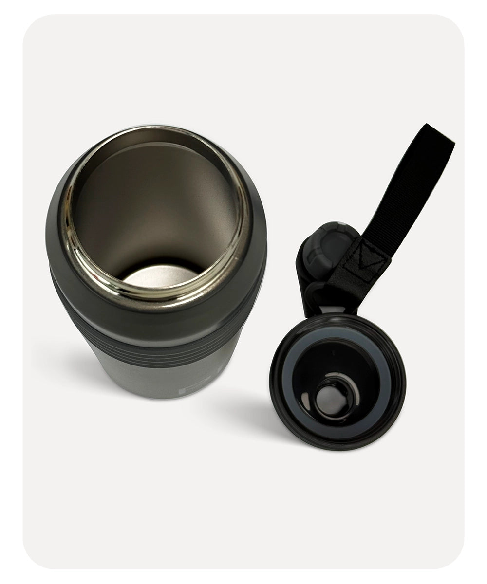 Penguin Fresh Vacuum Bottle - Grey - 900ml