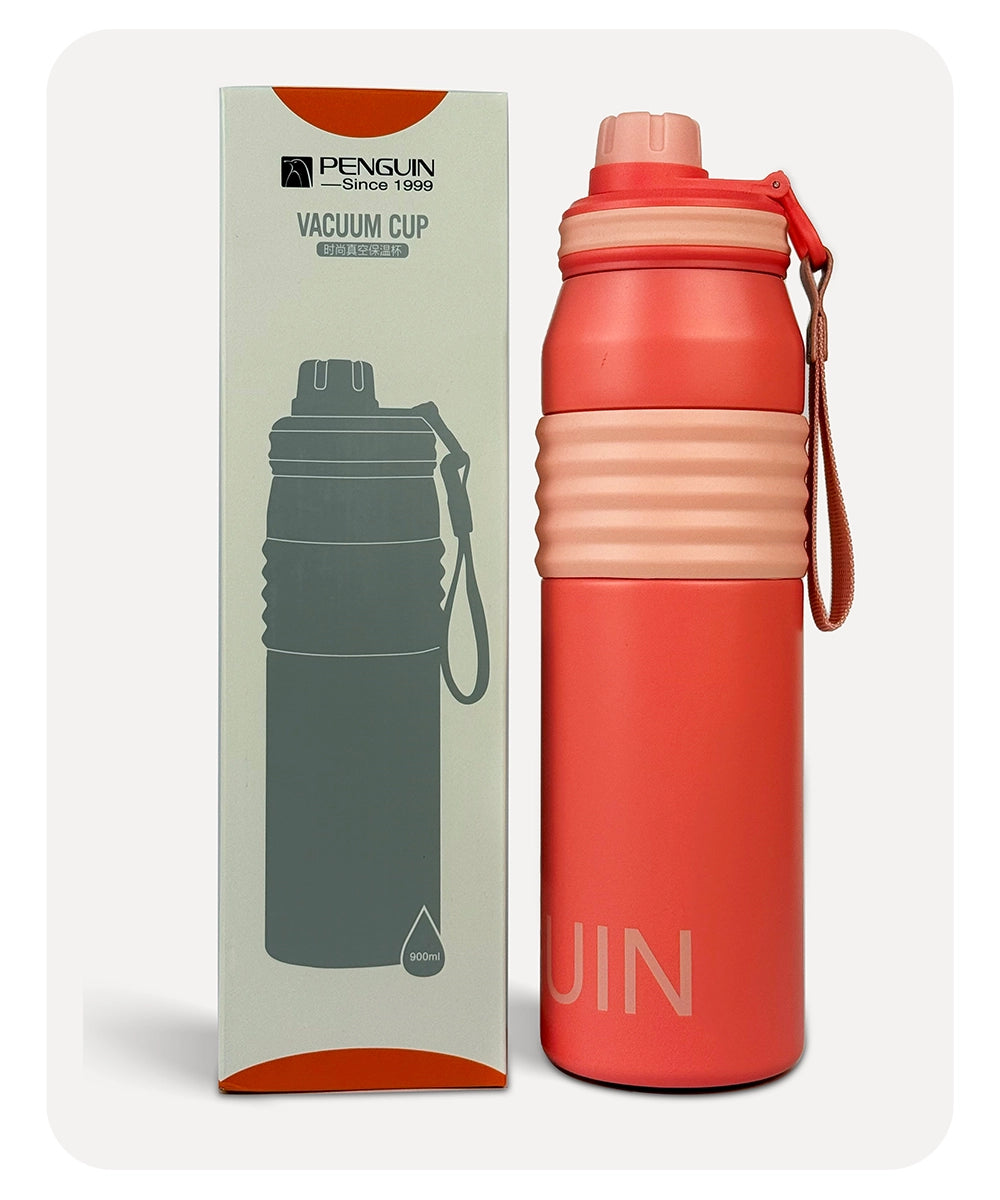 Penguin Fresh Vacuum Bottle - Red - 900ml