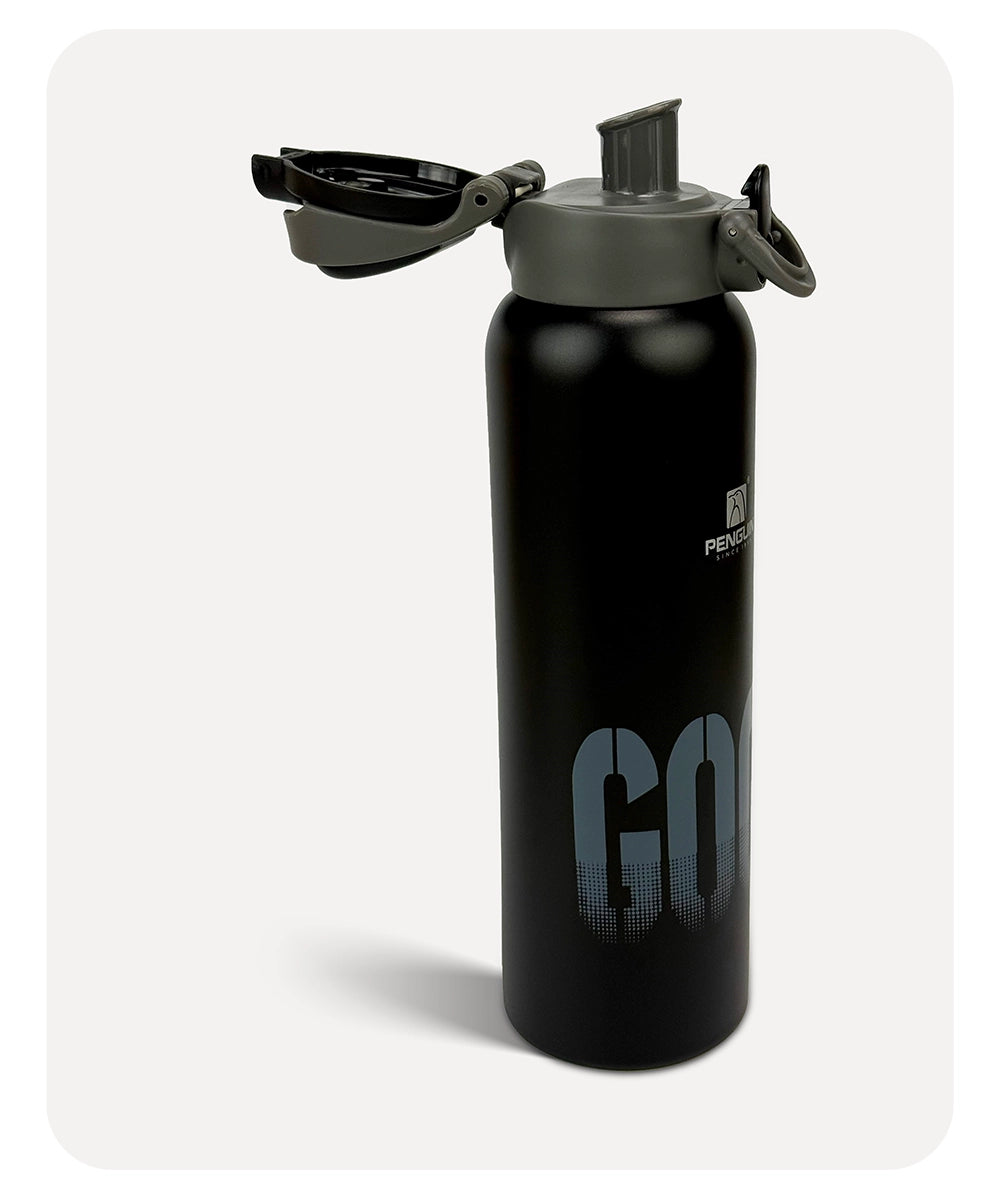 Penguin Gogo Vacuum Bottle - Black - 800ml
