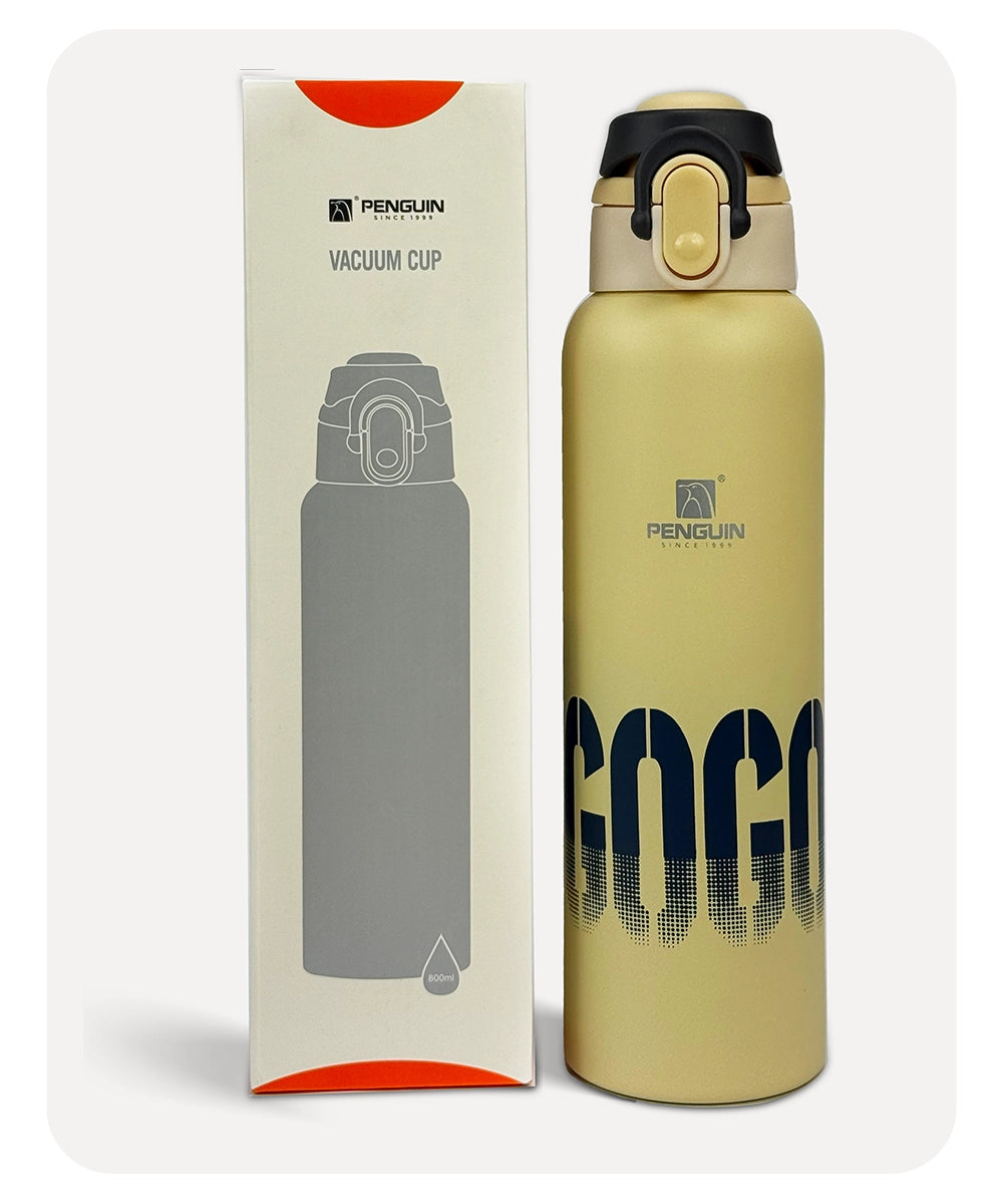 Penguin Gogo Vacuum Bottle - Yellow - 800ml
