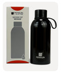 Penguin Round Vacuum Bottle - Black - 500ml