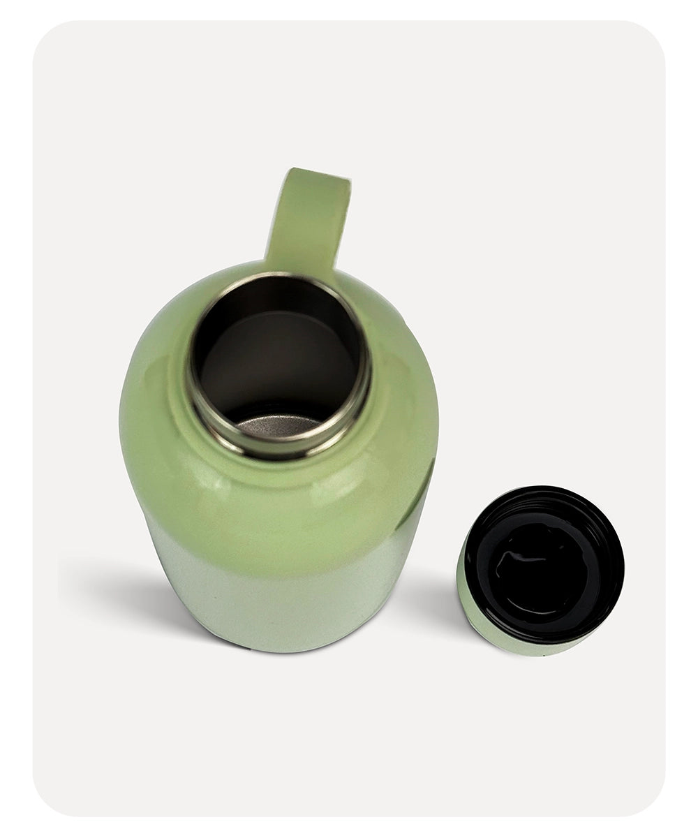 Penguin Round Vacuum Bottle - Green - 500ml