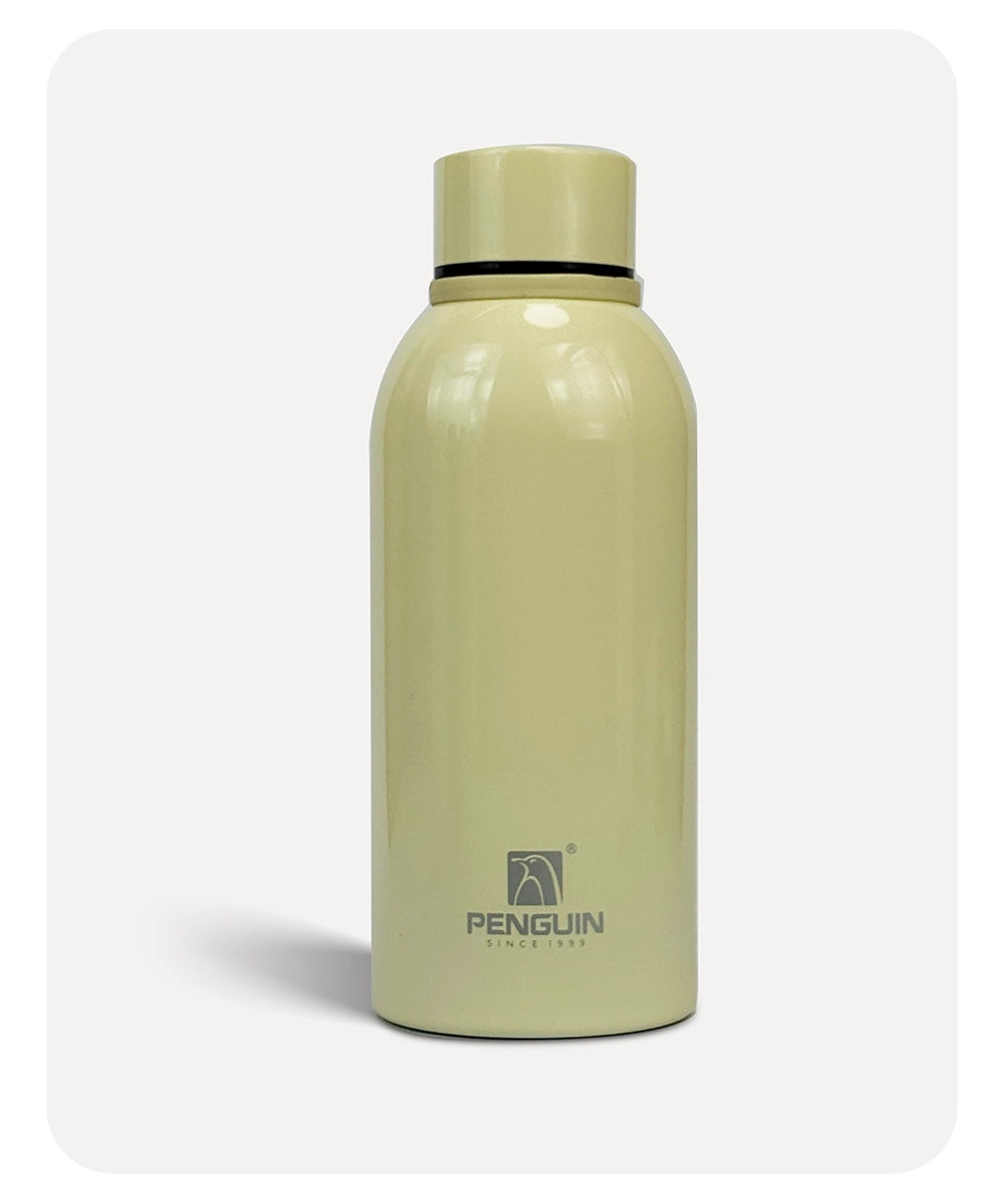 Penguin Round Vacuum Bottle - Lemon - 500ml