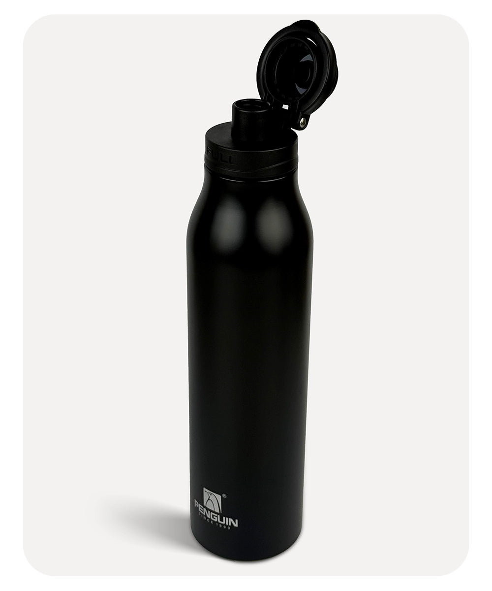 Penguin Vellux Vacuum Bottle - Black - 800ml