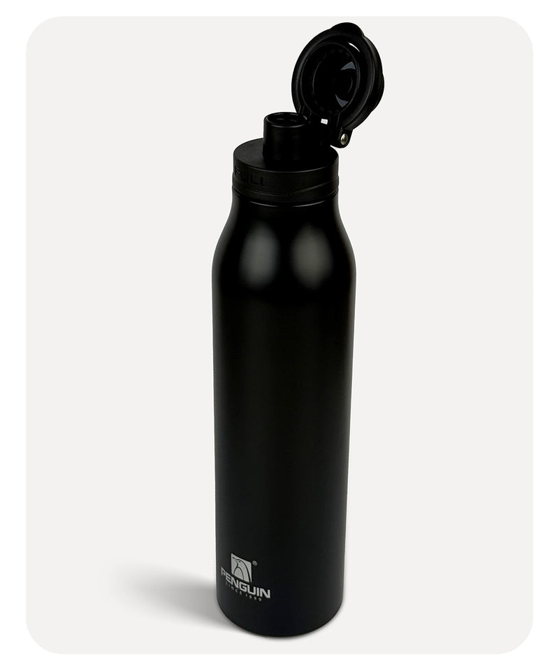 Penguin Vellux Vacuum Bottle - Black - 800ml