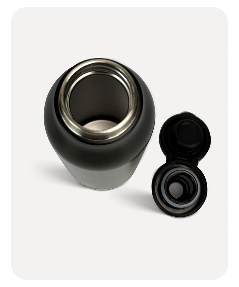 Penguin Vellux Vacuum Bottle - Black - 800ml