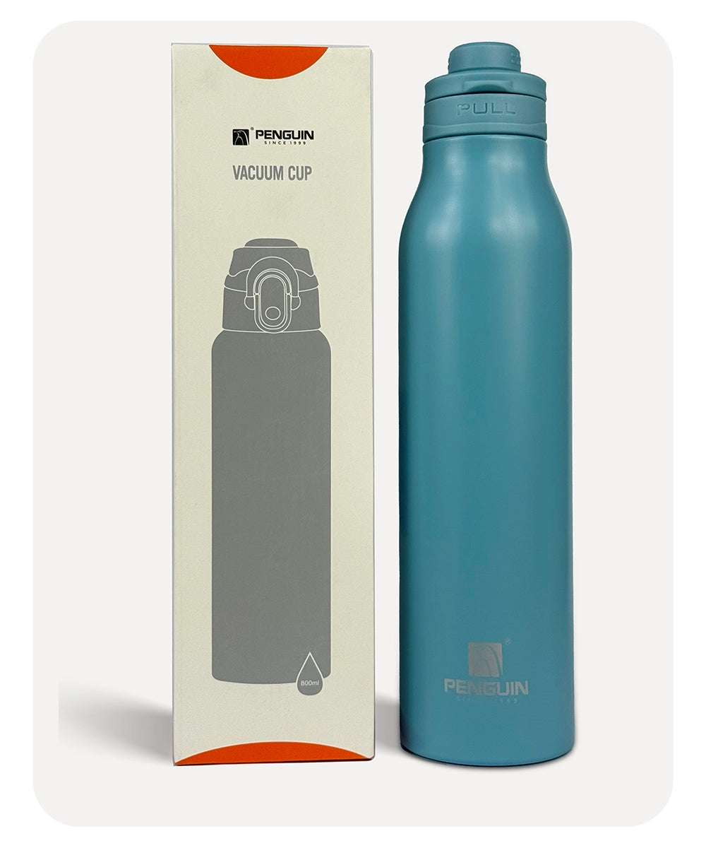 Penguin Vellux Vacuum Bottle - Blue - 800ml