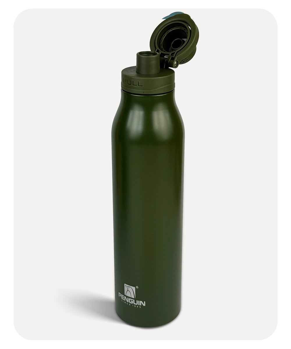 Penguin Vellux Vacuum Bottle - Green - 800ml