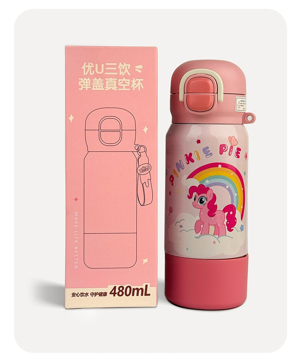 Pinkie Pie Vacuum Bottle - Pink - 480ml
