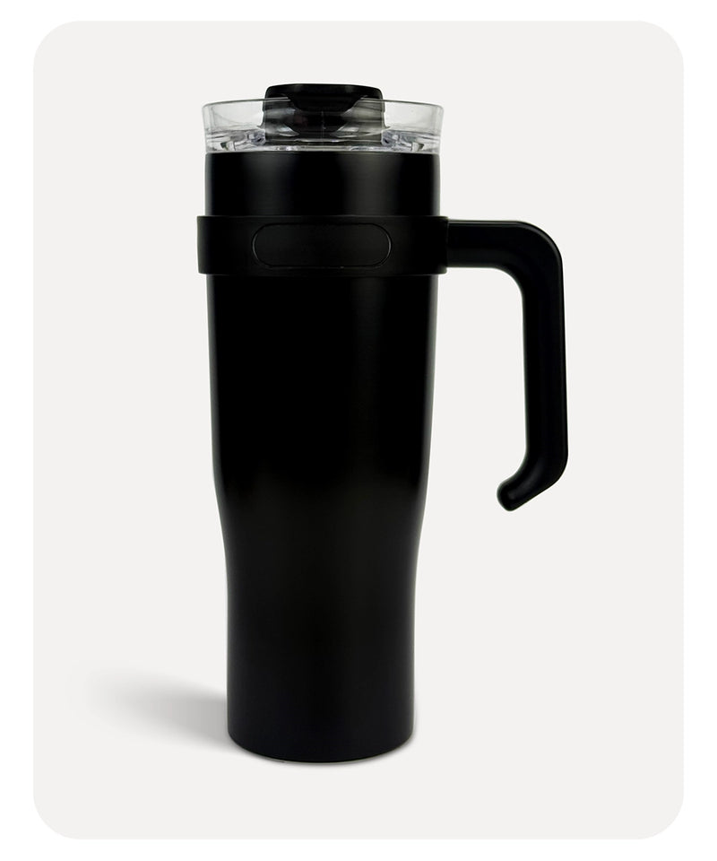 Plain Tumbler - Black - 1.18L