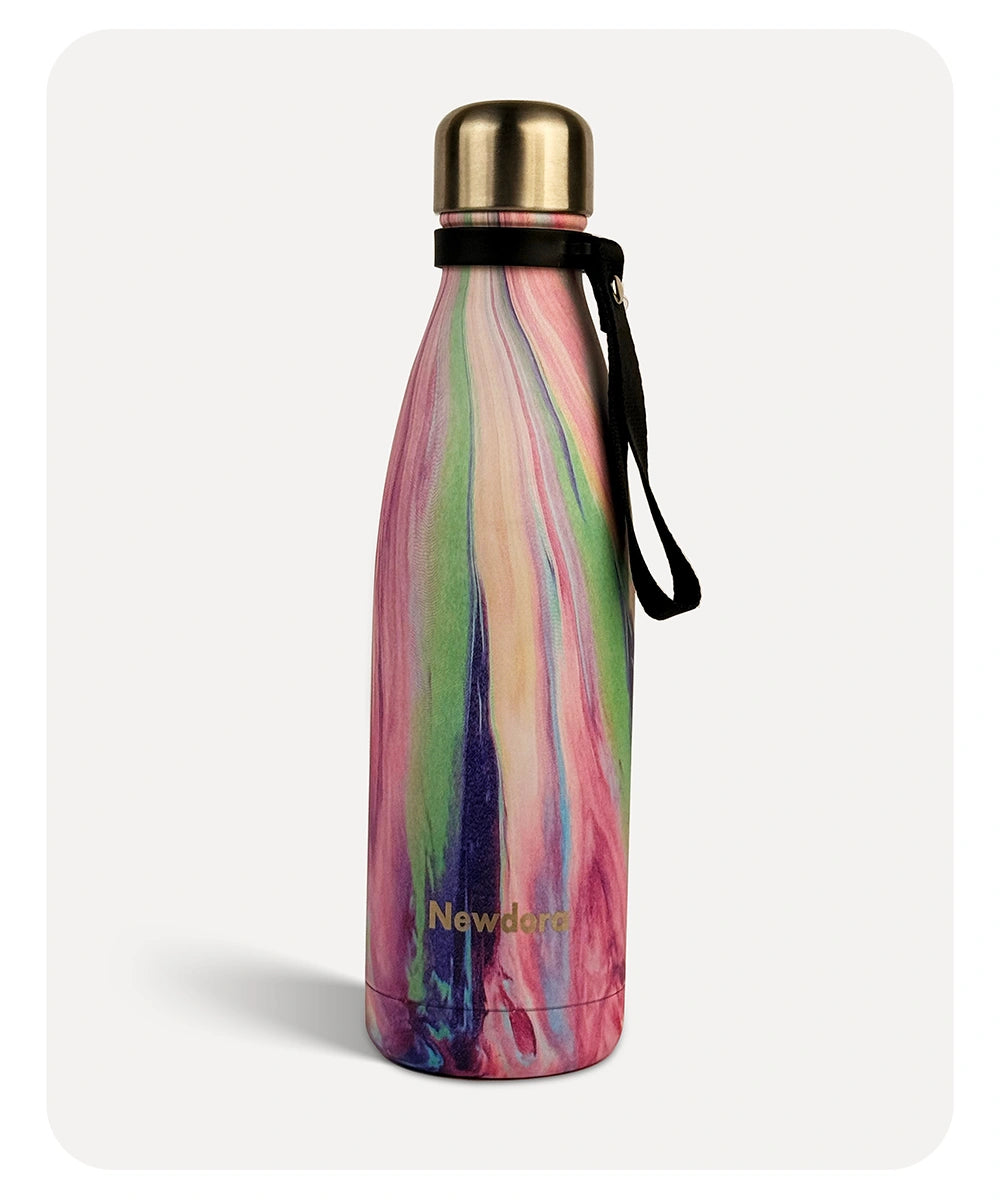 Newdora Vacuum Bottle - Multi Color - 500ml