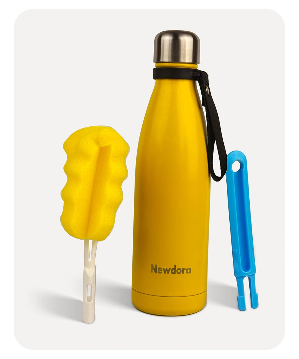Newdora Vacuum Bottle - Yellow - 500ml