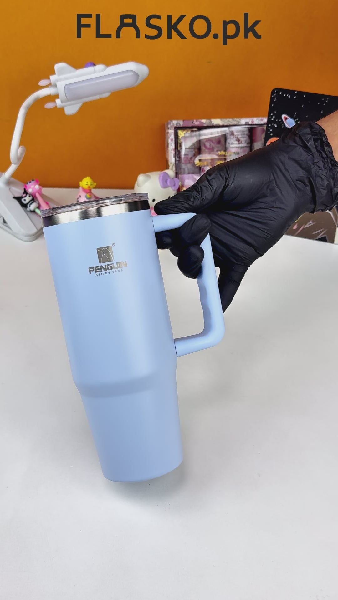 Penguin Tumbler - Blue - 900ml