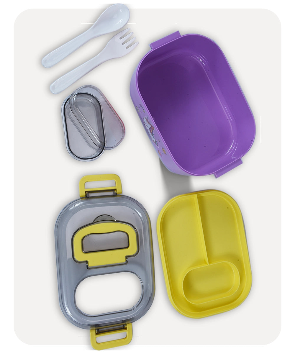 SmartSnack Duo Lunch Box - Yellow
