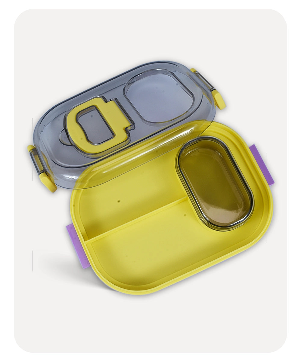SmartSnack Duo Lunch Box - Yellow