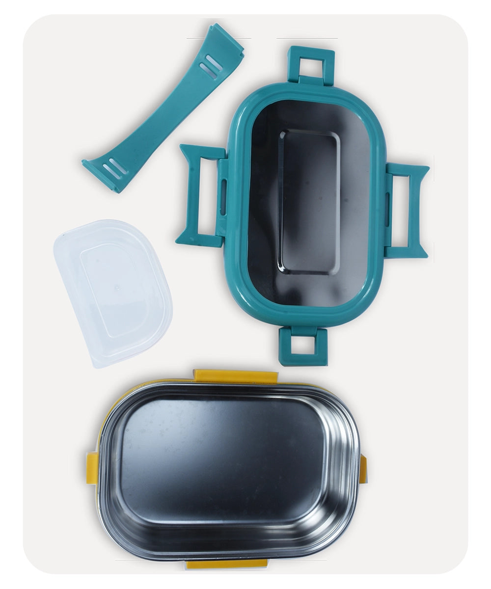 Stainless Steel Lunch Box - Blue