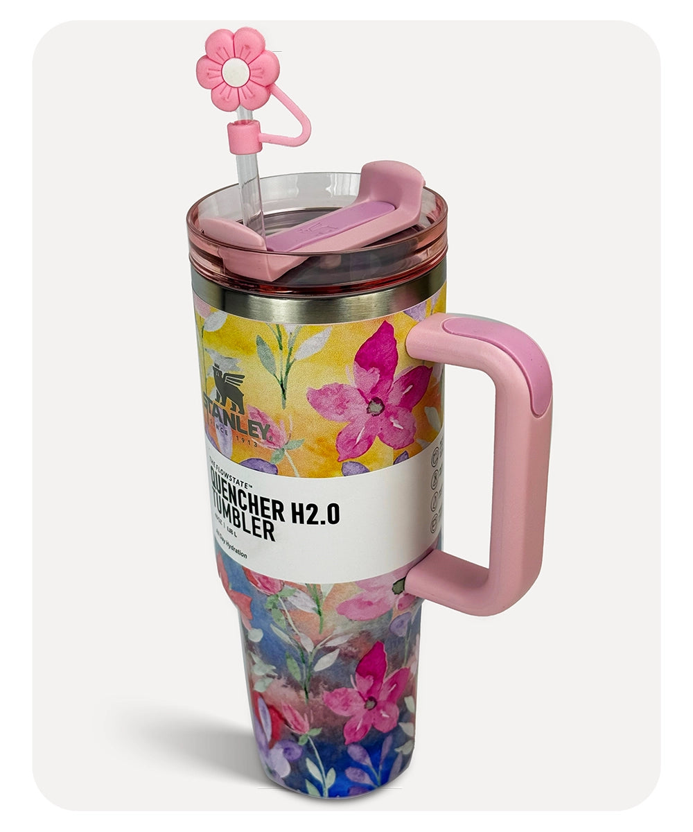 Stanley FlowState - Pink Garden Bloom - 40-OZ - 1.18L