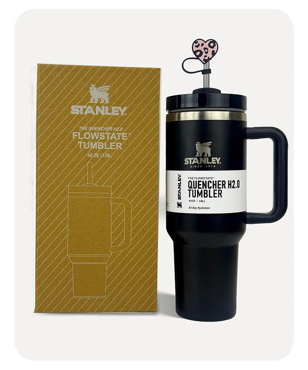 Stanley Quencher Flowstate - Black - 40-OZ - 1.18L