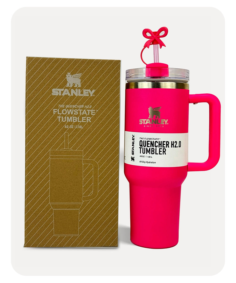 Stanley Quencher Flowstate - Hot Pink - 40-OZ - 1.18L