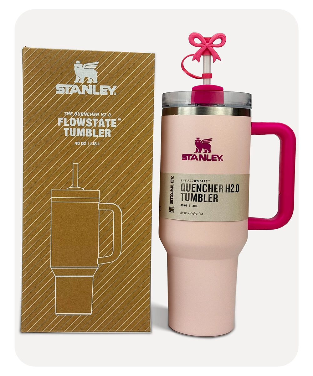 Stanley Quencher Flowstate - Pink - 40-OZ - 1.18L
